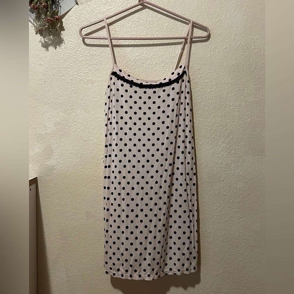 gap blush pink mini silk dress